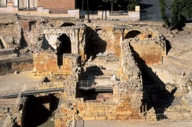 Anfiteatro romano, Tarragona, Catalogna, Spagna