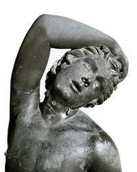 Satiro, statua in bronzo