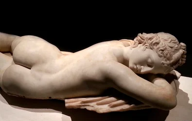 Ermafrodito dormiente: arte romana, I secolo a.C.