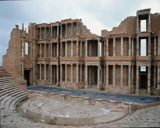 Scena del teatro romano, II-III secolo