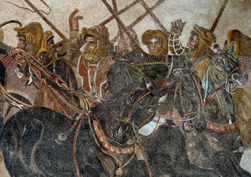 La Battaglia di Isso vinta da Alessandro III il Grande contro Dario