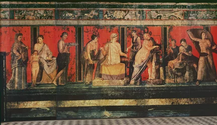 La Sala dei Misteri, Pompei, 79AD
