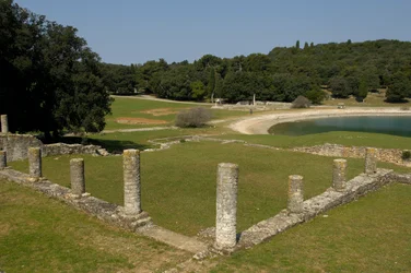 Villa romana nella Baia di Verige, Brijuni, Croazia