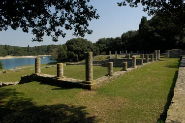 Villa romana nella Baia di Verige, Brijuni, Croazia