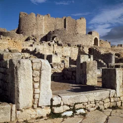Veduta delle terme liciniane