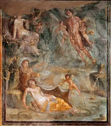 Nozze di Zefiro e della dea Clori (affresco, 45-79 d.C.)