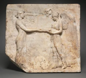 Rilievo di Apollo con Nike, 27 a.C.-14