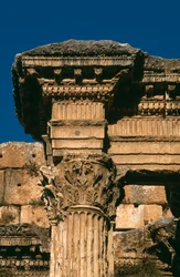Tempio di Bacco, dettaglio dell