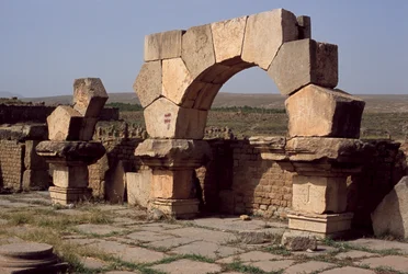 Vista del mercato di Sertius, Alto Periodo Imperiale (27 a.C.-395 d.C.)