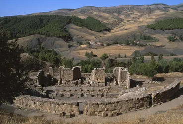 Veduta del teatro, Alto Periodo Imperiale