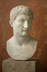 Arte romana Busto di Druso il Giovane (13 a.C. - 23 d.C.) marmo