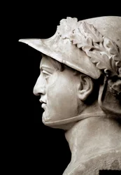Busto di Pirro I (o Pyrrhos), re dell