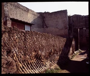 Dettaglio delle costruzioni romane (opus mixtum), V secolo a.C.-I secolo d.C.