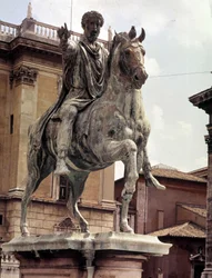 Statua equestre di Marco Aurelio - Piazza del Campidoglio, Roma