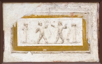 Scena di lotta di Erotes