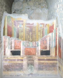 Interno della Casa di Fabio Rufo, Pompei, Campania, Civiltà Romana