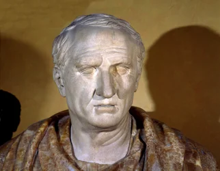 Busto in marmo di Cicerone (Marco Tullio Cicerone)