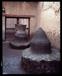 Macina per grano, pistrinum (panetteria)