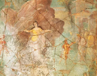 Perseo e Andromeda, affresco dalla Casa del Sacerdote Amandus, Pompei