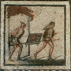 Trasporto di letame (mosaico)