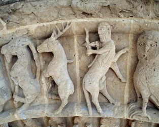 Un Sagittario. (dettaglio)