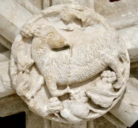 Un agnello (dettaglio)