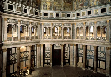 Vista interna del Battistero di San Giovanni Battista (Battistero di Firenze)
