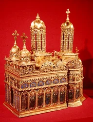 Kivotion, dal Monastero di Hurezi, Contea di Vilcea, 1691-92