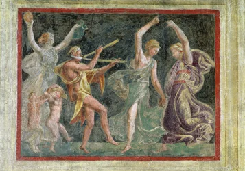 La casa della metamorfosi, Menadi danzanti