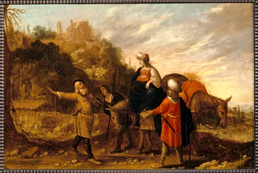 Guehazi torna dalla casa del Sunamita e va a incontrare Elisee. 1644 ...