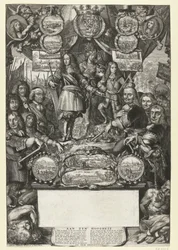 Allegoria delle vittorie di Guglielmo III nel 1673