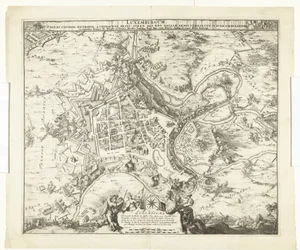 Bombardamento di Lussemburgo da parte del maresciallo de Créquy, 1684