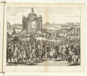 Ingresso trionfale di Farnese dopo la liberazione di Parigi, 1590