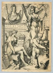 Frontespizio, "Histoire Metalique de Guillaume III, Roy de la Grande Bretaigne"