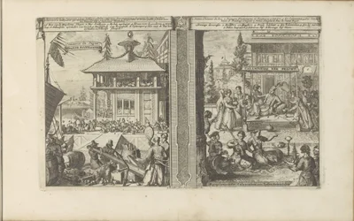 Commercio giapponese; Corte del re dei Calaminhans