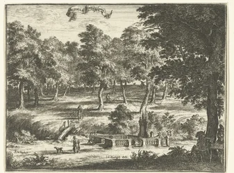 Paesaggio con la fonte 