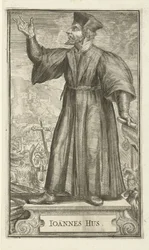 Ritratto di John Hus, 1701