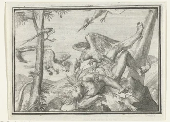 Pagina del titolo per il pamphlet: De Geplukte Tapoeijer, 1702