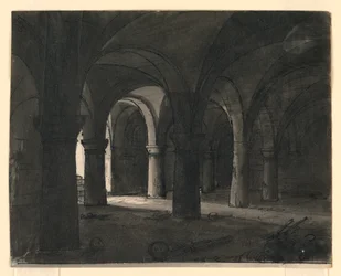 Scenografia, Cripta