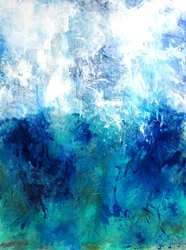Flusso oceanico astratto