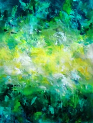 Astratto verde brillante