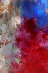 Rosso Blu Astratto Energia