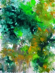 Astratto verde vivace