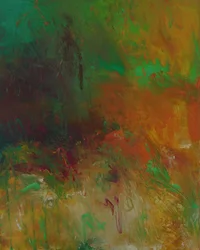 Paesaggio astratto dai colori vivaci