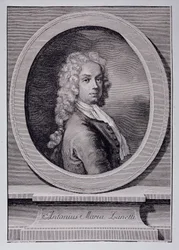Ritratto di Antonio Maria Zanetti, disegnatore italiano