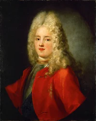 Re Augusto III di Polonia (olio su tela)