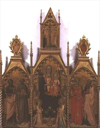 Madonna col Bambino in trono con santi