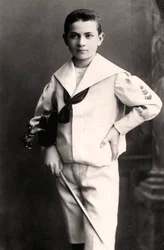 Mischa Elman 1891-1967, violinista ucraino, inizio XX secolo