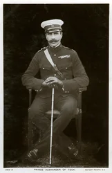 Principe Alessandro di Teck, c1900s
