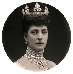 Regina Alessandra 1844-1925, regina consorte di re Edoardo VII, fine XIX secolo